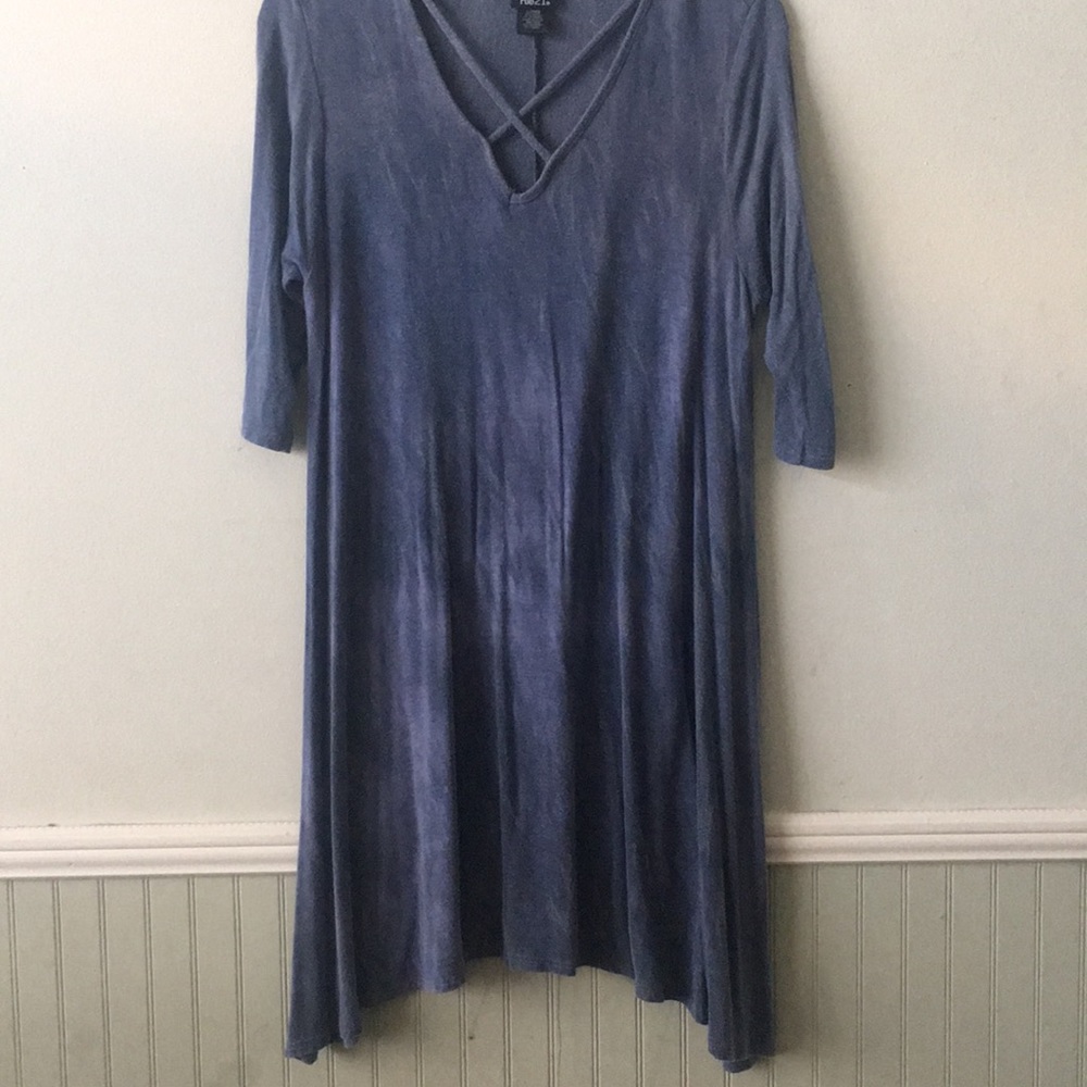 Navy blue dress